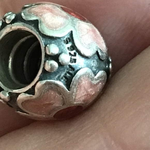 Pandora charm pink flower - Picture 3 of 3